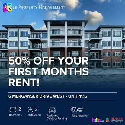6 Merganser Dr W Apartment for rent in Chestermere, AB