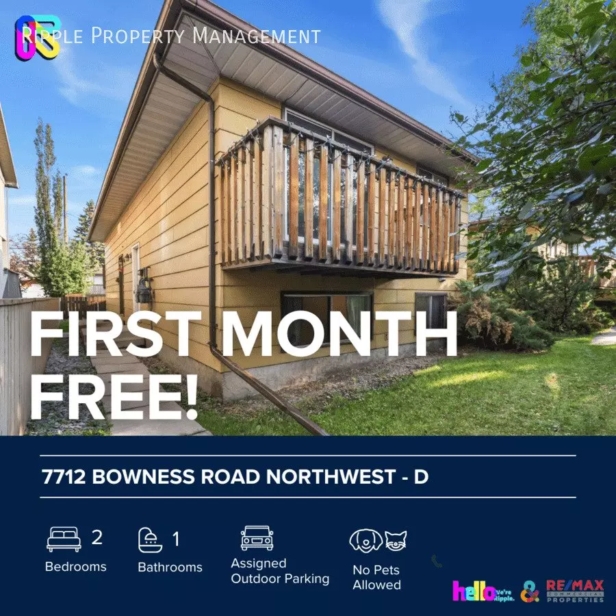 7712 Bowness Rd NW Apartment for rent in Calgary, AB