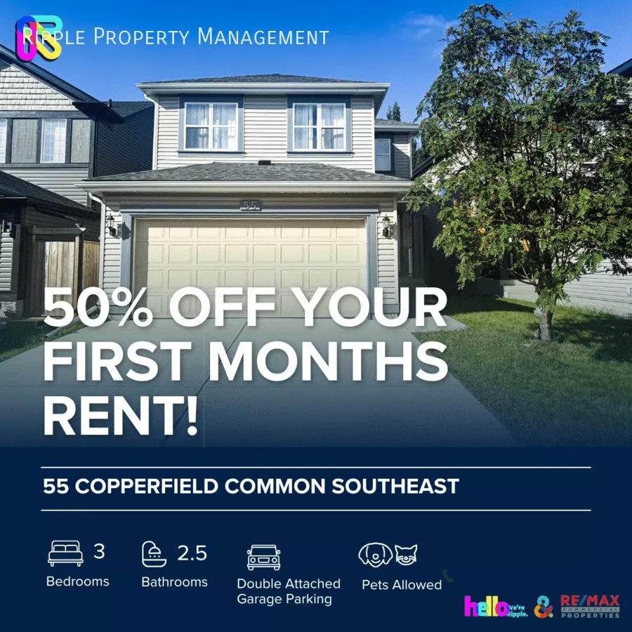 55 Copperfield Cmn SE House for rent in Calgary, AB