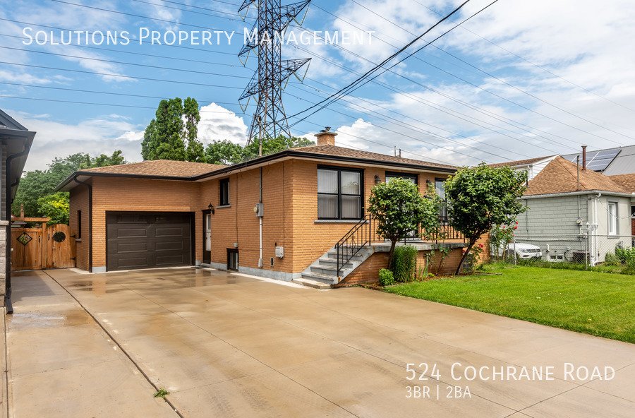 524 Cochrane Rd Hamilton, ON House for Rent Rentable