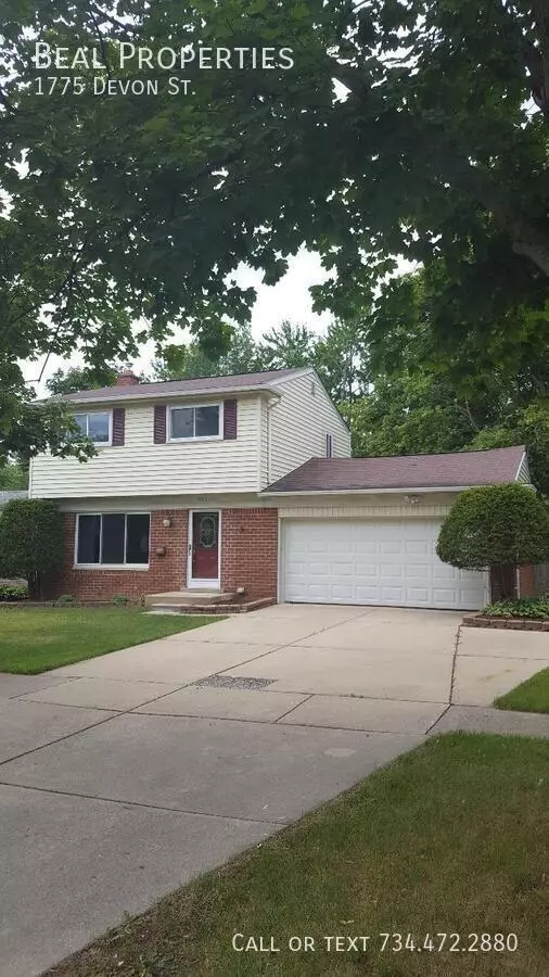 1775 Devon St House for rent in Ypsilanti, MI