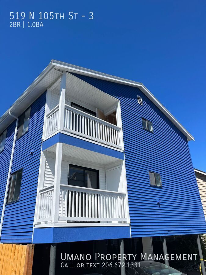 519 N 105Th St Apartment for rent in Seattle, WA