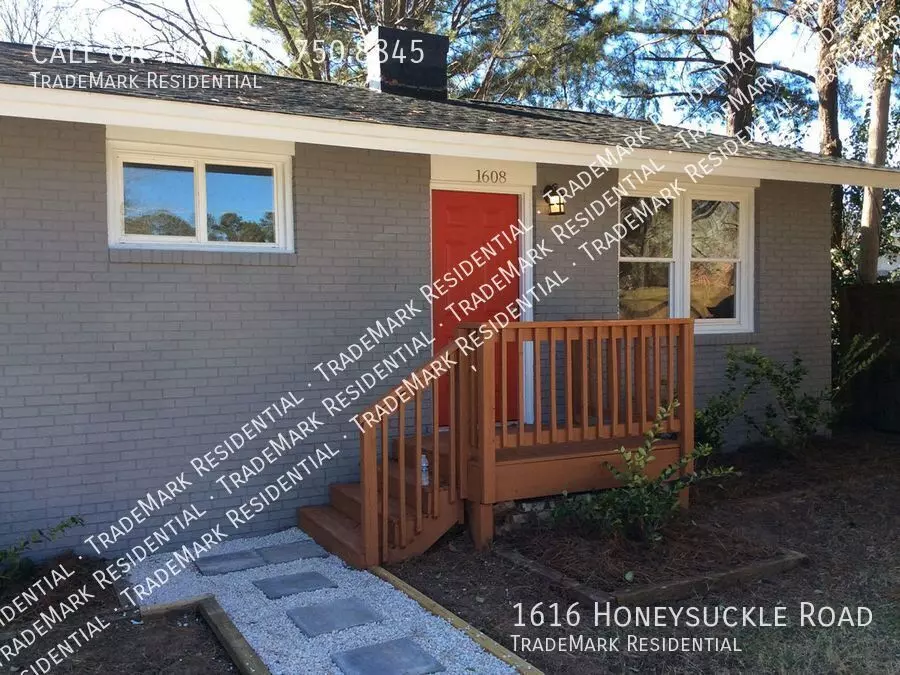 1616 Honeysuckle RD House for rent in Raleigh, NC