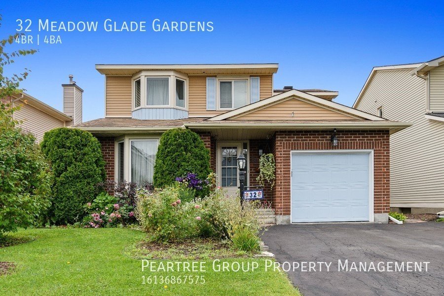 32 Meadow Glade Gdns Nepean, ON House for Rent Rentable