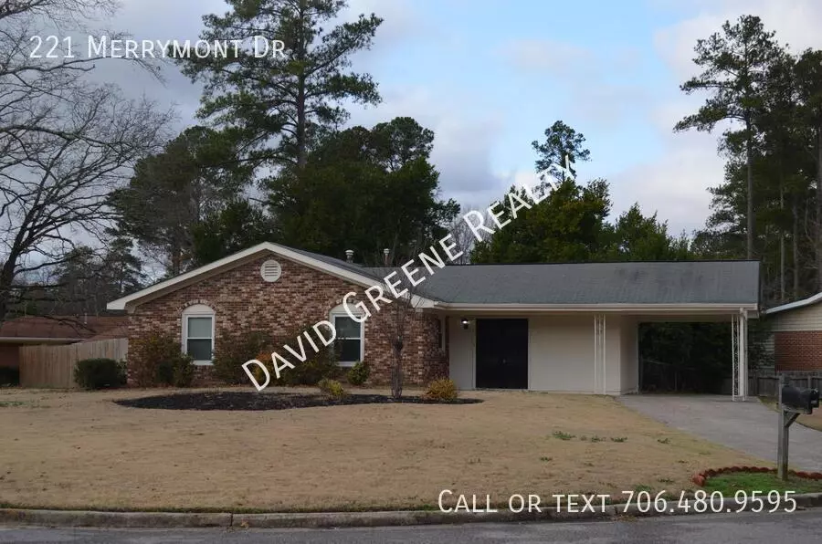 221 Merrymont Dr House for rent in Martinez, GA