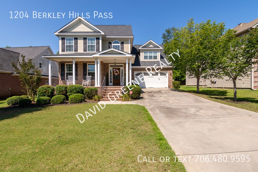 1204 Berkley Hls Evans, GA House for Rent Rentable