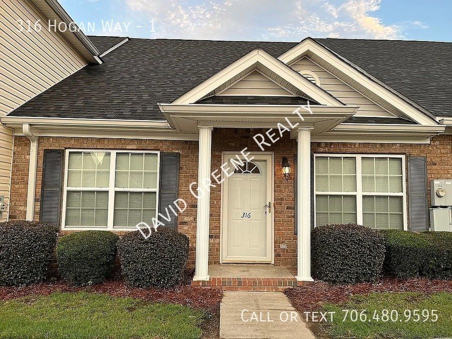 316 Hogan Way Evans, GA House for Rent Rentable