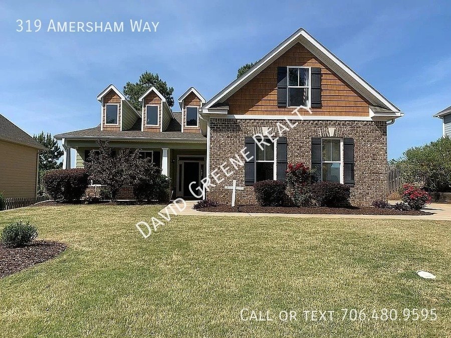 319 Amersham Way Evans, GA House for Rent Rentable