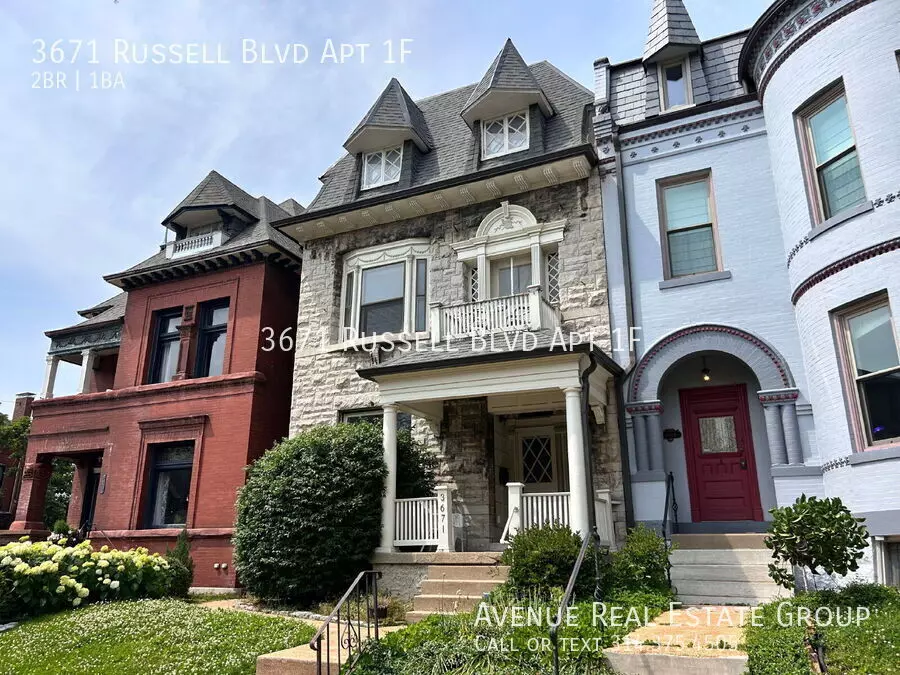 3671 Russell Blvd Apt 1F House for rent in St Louis, MO