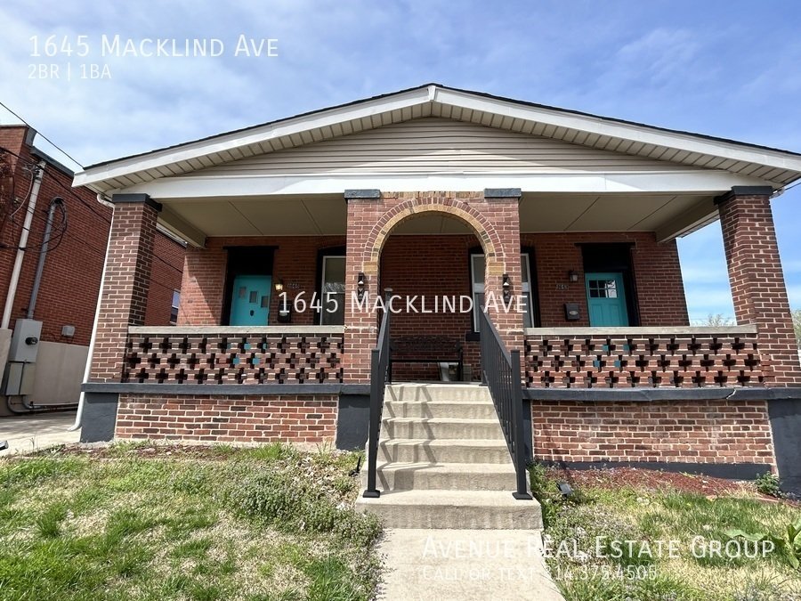 1645 Macklind Ave St Louis, MO House for Rent Rentable