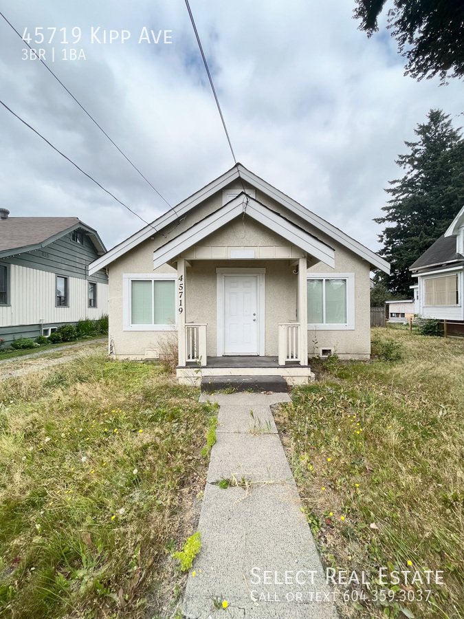 45719 Kipp Ave Chilliwack, BC House for Rent Rentable