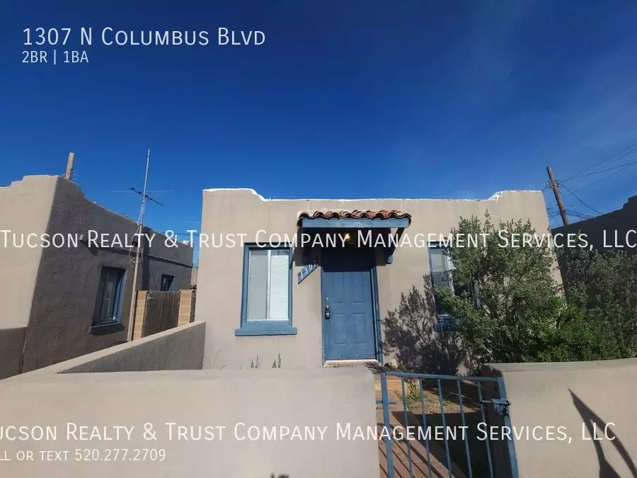 1307 N Columbus Blvd House for rent in Tucson, AZ