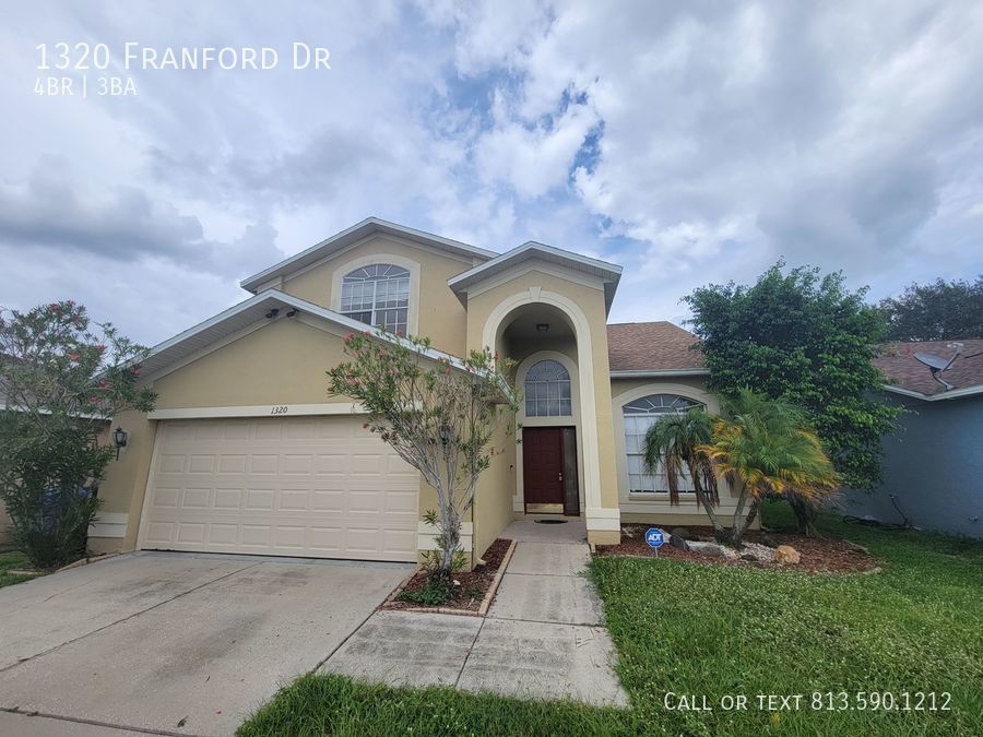1320 Franford Dr Brandon, FL House for Rent Rentable