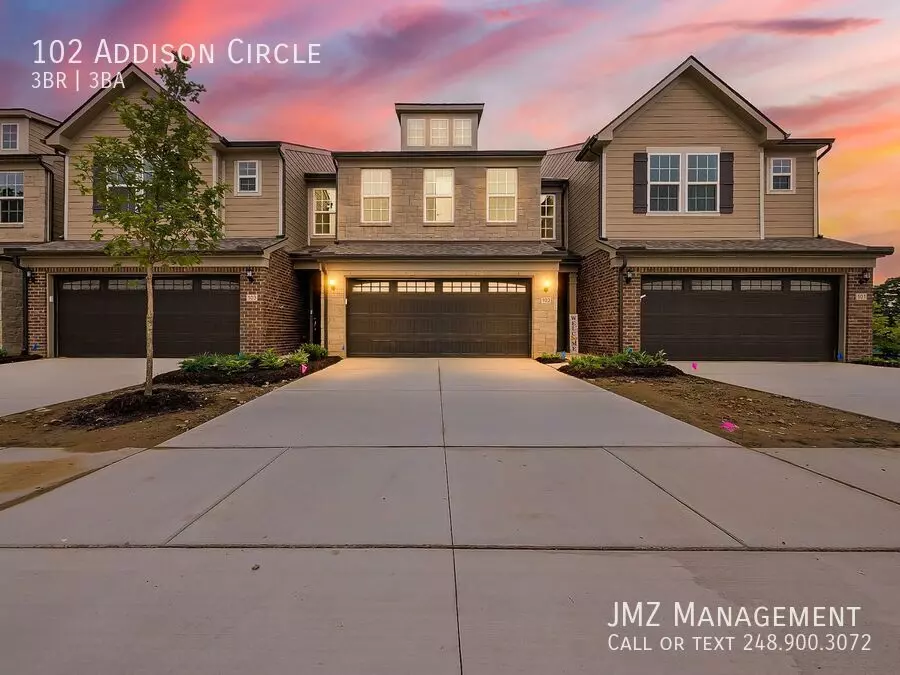 102 Addison Cir House for rent in Commerce Township, MI