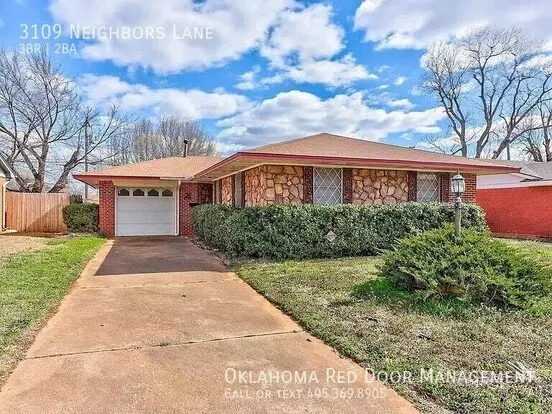 3109 Neighbors Ln Apartment for rent in Del City, OK