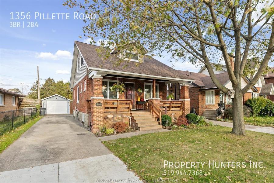 1356 Pillette Rd Windsor, ON House for Rent Rentable