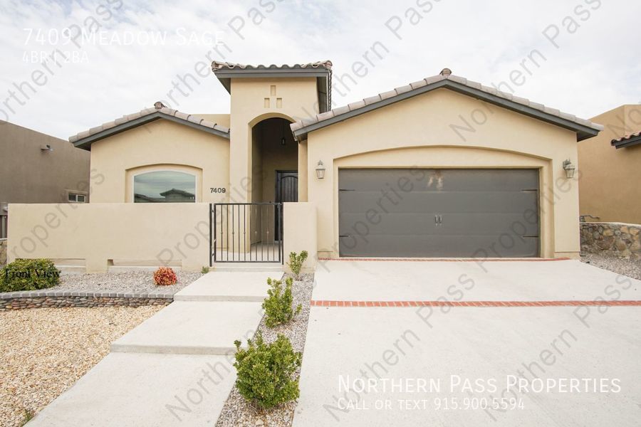 7409 Meadow Sage El Paso, TX House for Rent Rentable