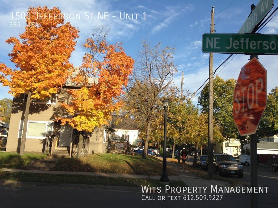 1501 Jefferson St Minneapolis, MN Apartment for Rent