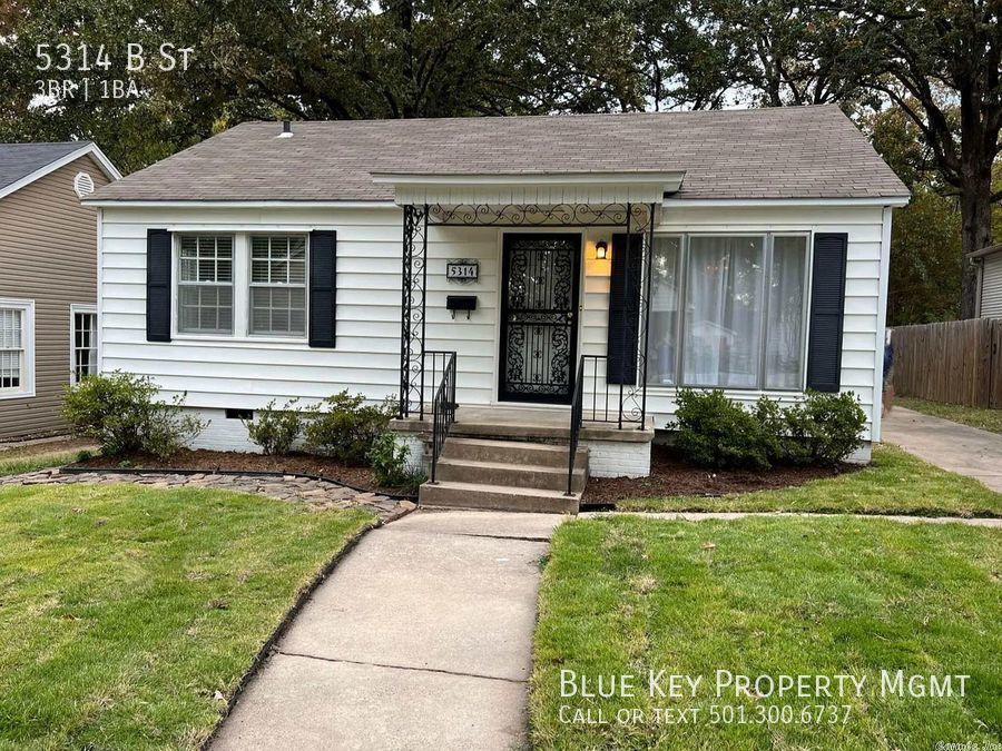 5314 B St Little Rock, AR House for Rent Rentable