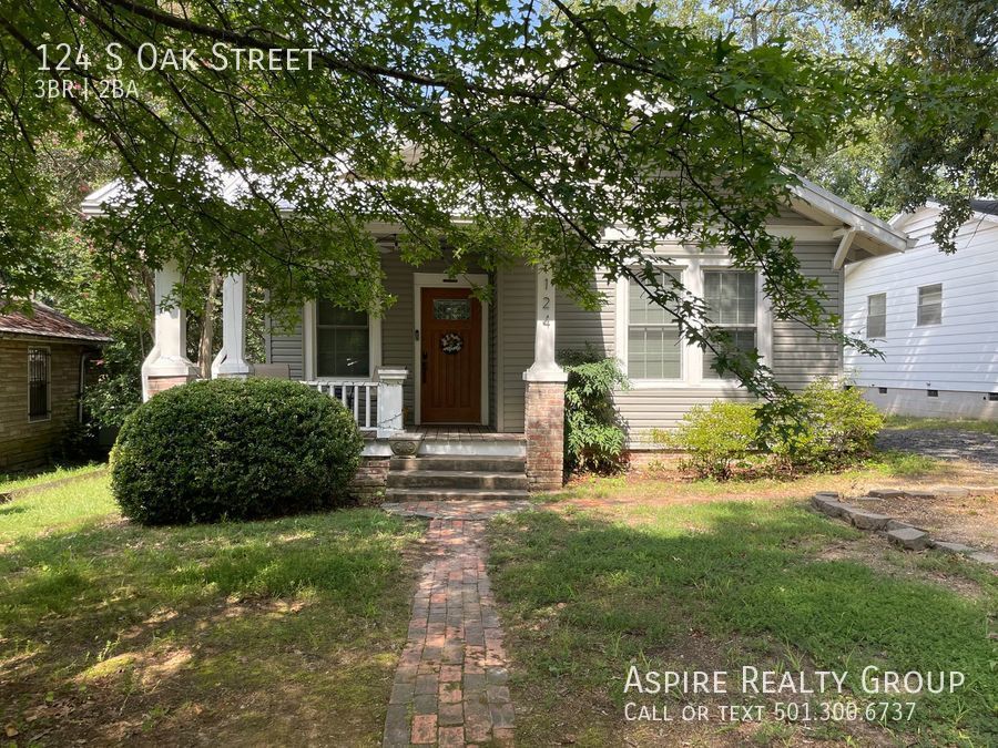 124 S Oak St Little Rock, AR House for Rent Rentable