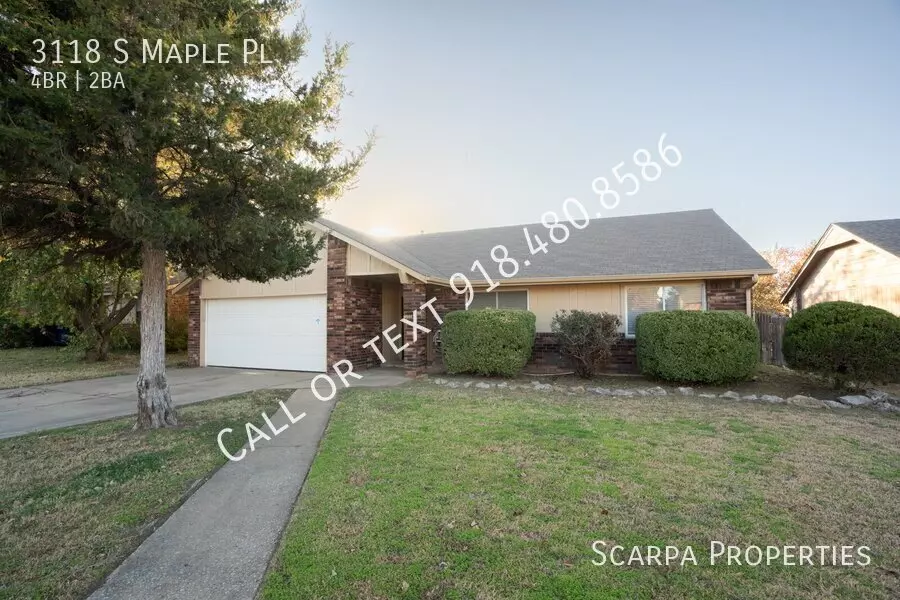 3118 S Maple Pl House for rent in Broken Arrow, OK