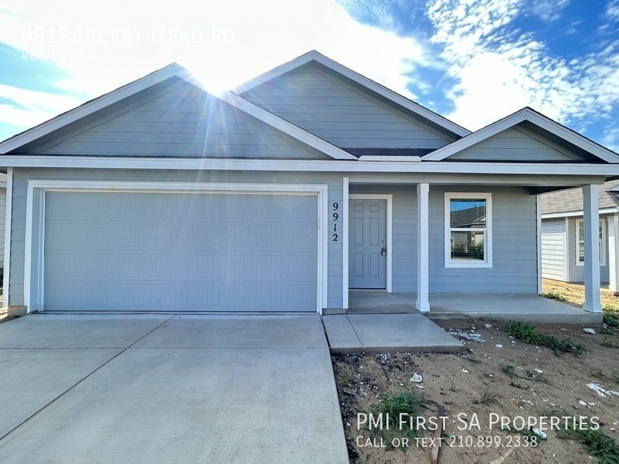 9912 Dicket Mead Rd San Antonio, TX House for Rent Rentable