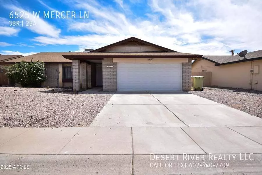 6525 W Mercer Ln House for rent in Glendale, AZ