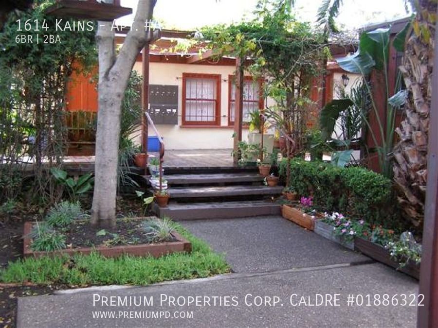 1614 Kains Berkeley, CA House for Rent Rentable