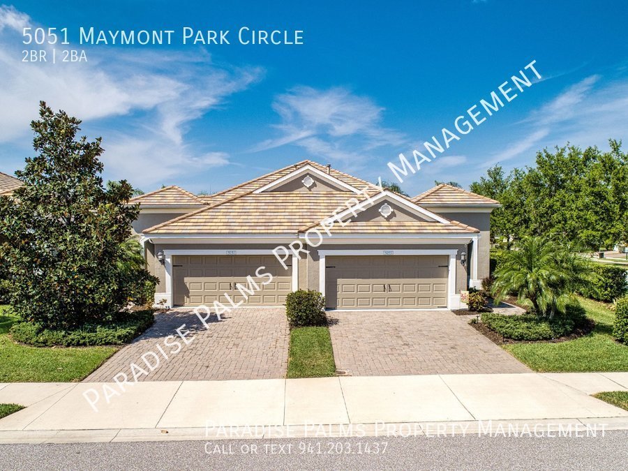 5051 Maymont Park Cir Bradenton, FL House for Rent Rentable