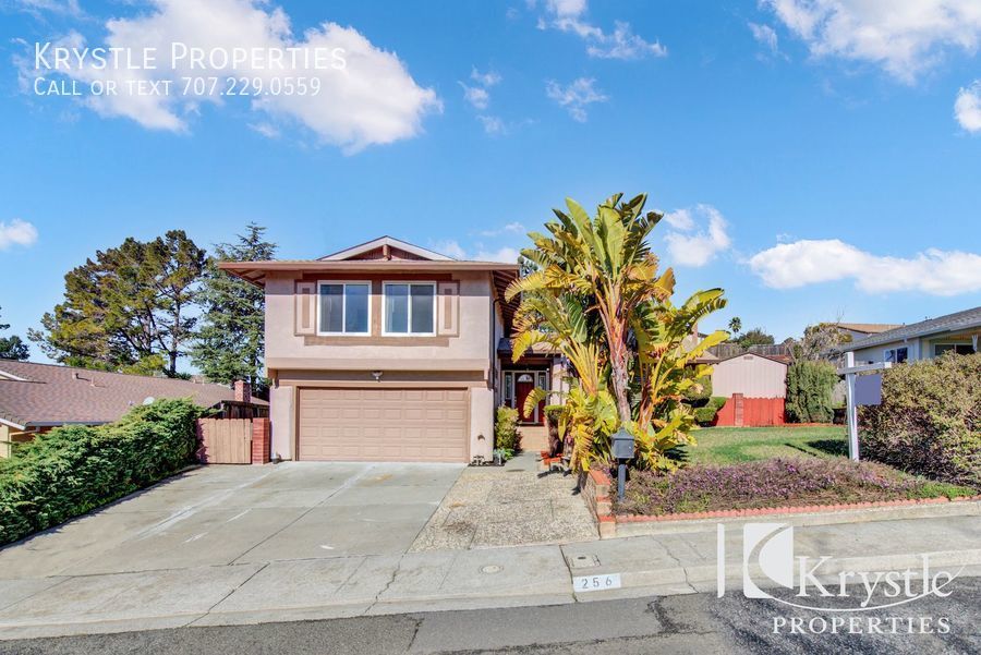 256 Temple Way Vallejo, CA House for Rent Rentable
