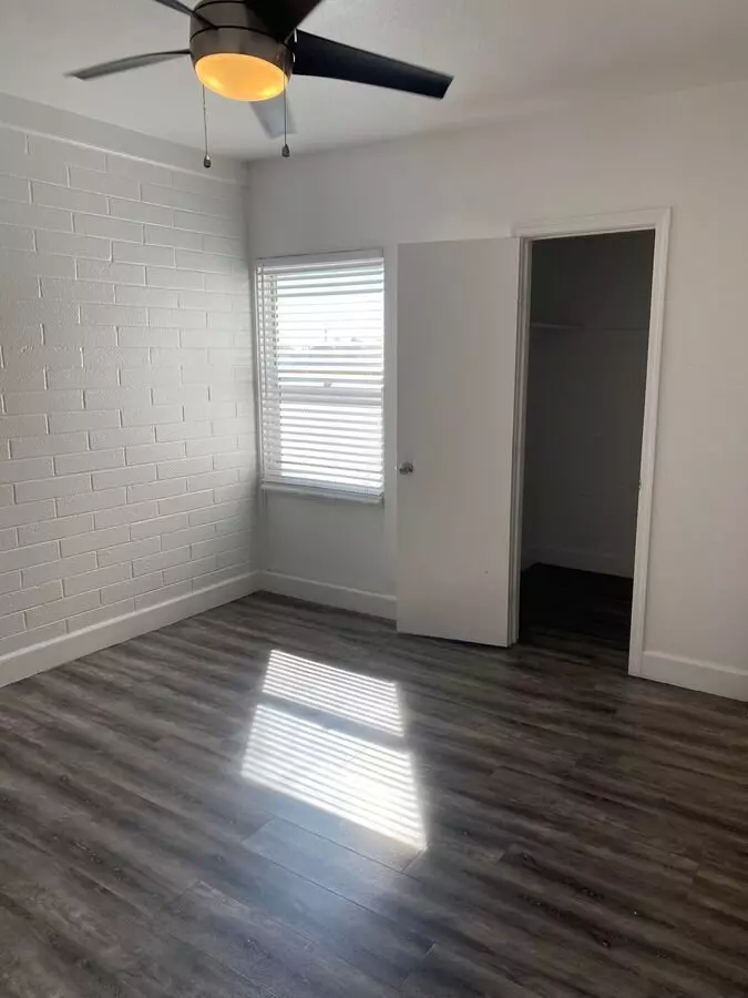Unfurnished bedroom — representative home at Canyon Greens Apartments.