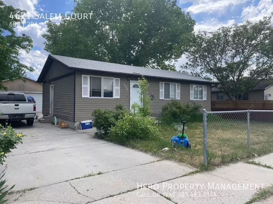 4621 Salem Ct House for rent in Slc, UT