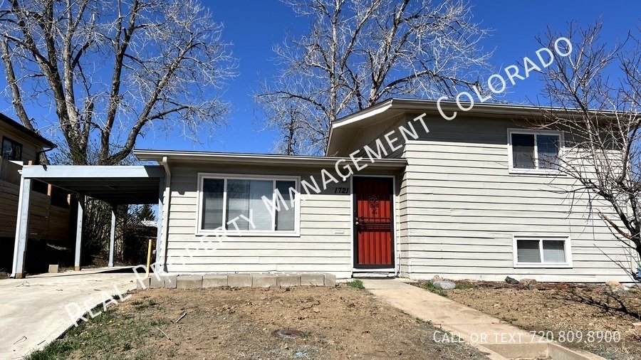1721 S Zuni St Denver, CO House for Rent Rentable