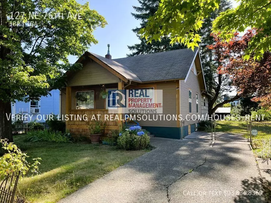 127 NE 76th Ave House for rent in Portland, OR