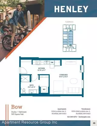 Henley (6324-6344 Lyndale) Apartment for rent in Richfield, MN