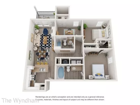 Wyndham Apartments Apartment for rent in Lubbock, TX