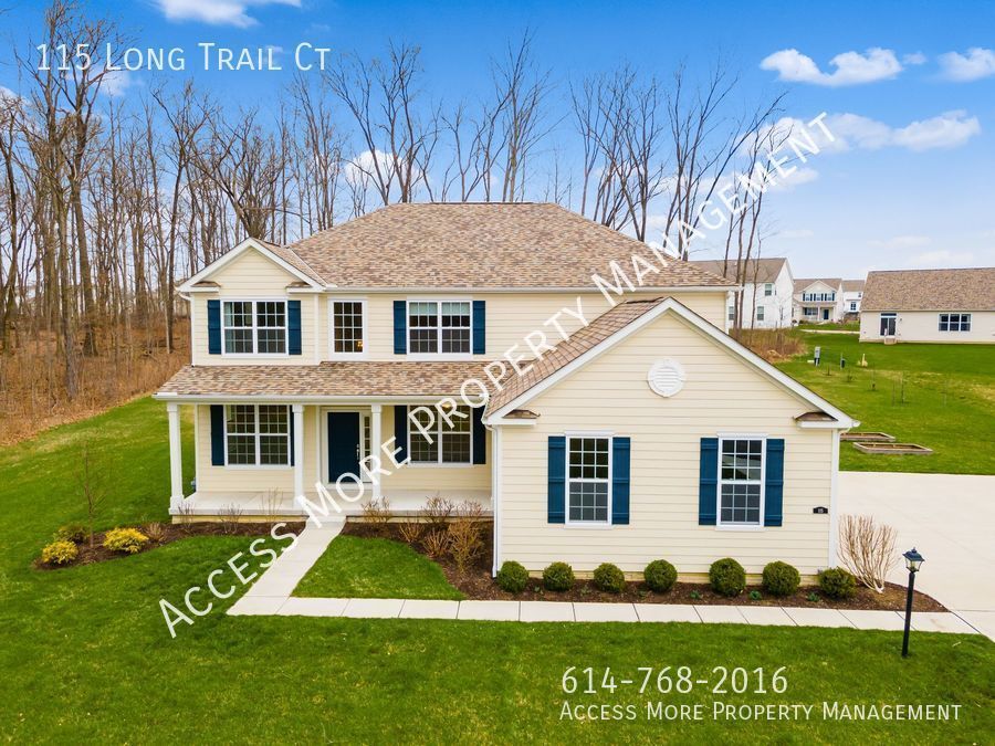 115 Long Trail Ct Ostrander, OH House for Rent Rentable