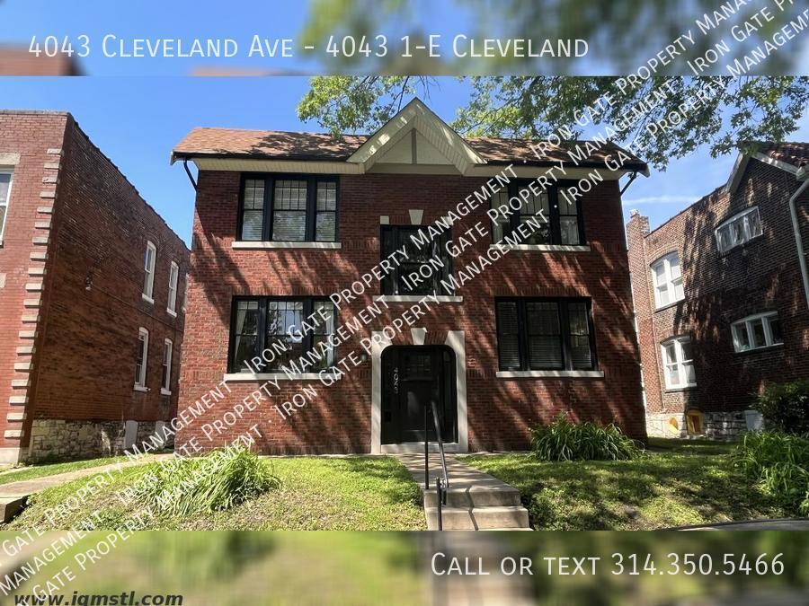 4043 Cleveland Ave St Louis, MO Apartment for Rent Rentable