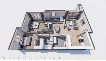 Zimmerman Luxury Apartments Apartment for rent in Billings, MT