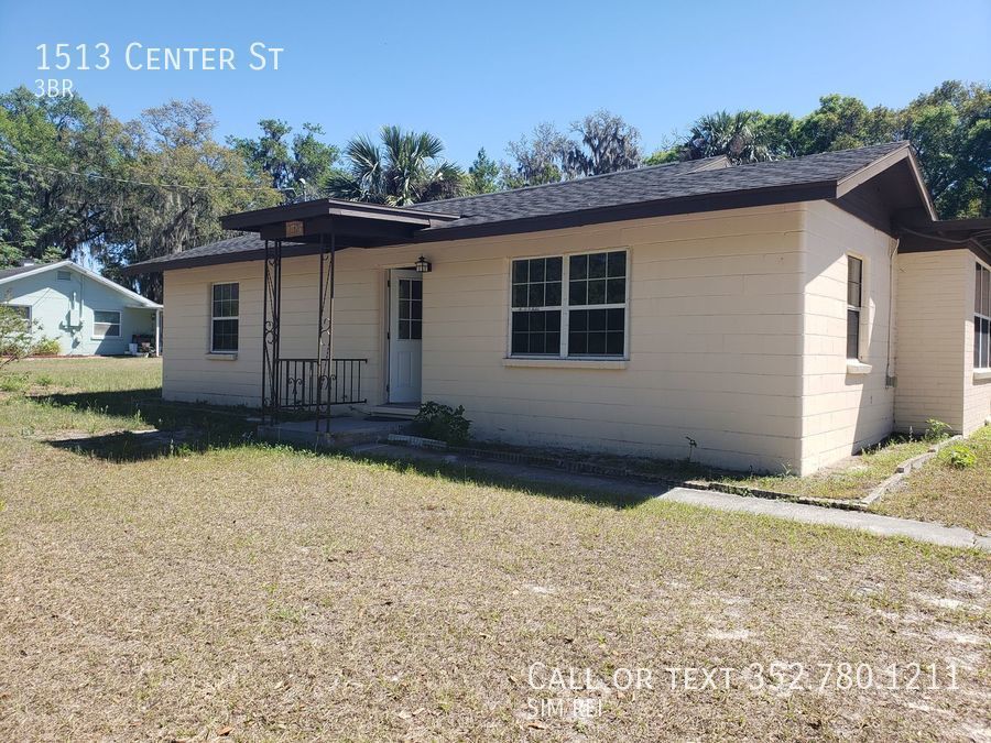 1513 Center St Leesburg, FL House for Rent Rentable