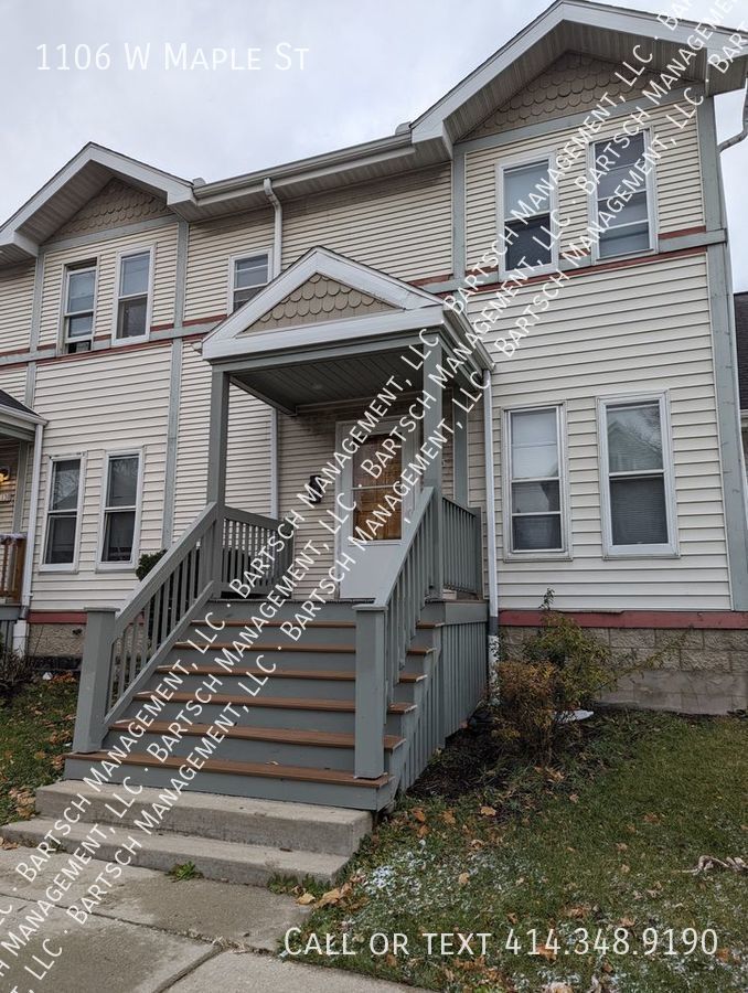 1106 W Maple St Milwaukee, WI Apartment for Rent Rentable