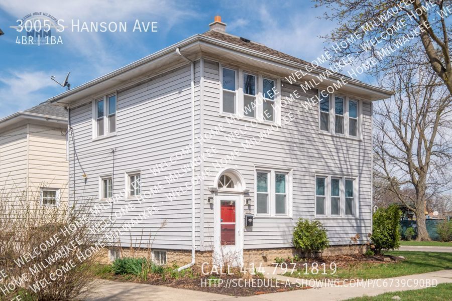 3005 S Hanson Ave Milwaukee, WI House for Rent Rentable