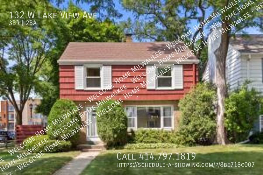 132 W Lake Vw Whitefish Bay, WI House for Rent Rentable