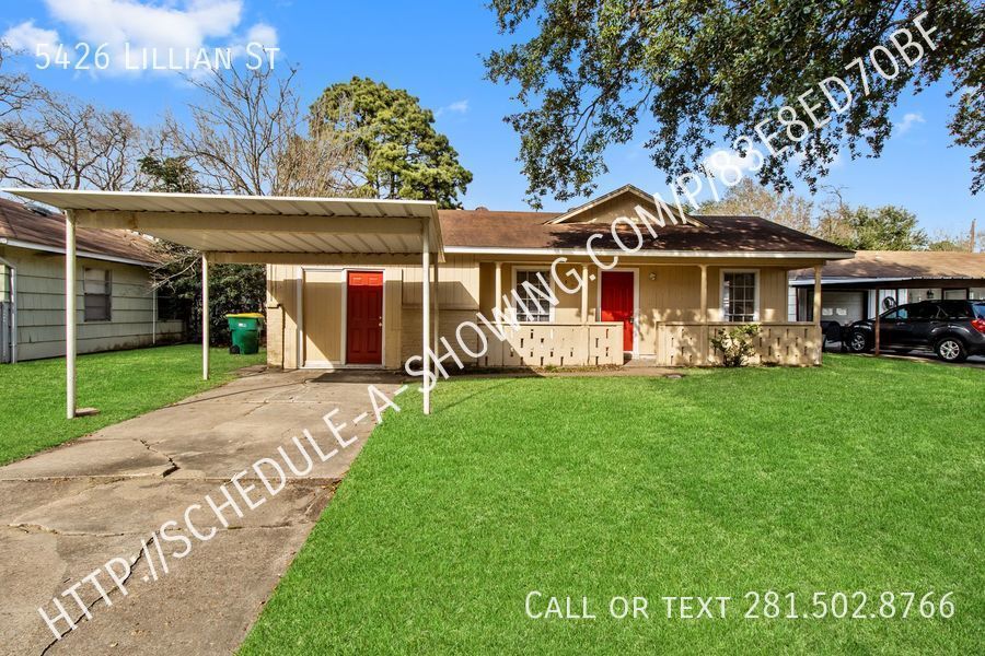 5426 Lillian St Baytown, TX House for Rent Rentable