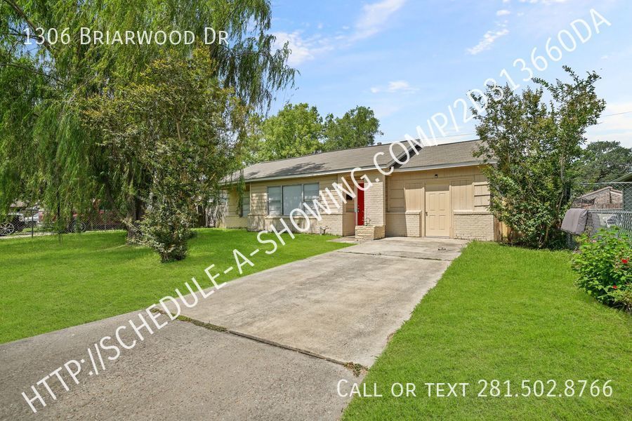 1306 Briarwood Dr Pasadena, TX House for Rent Rentable