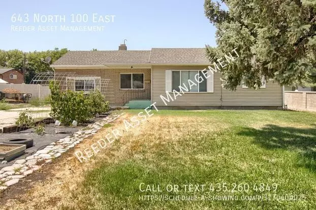 643 North 100 East Apartment for rent in Brigham City, UT