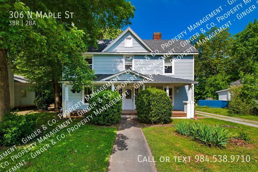 306 N Maple St Graham, NC House for Rent Rentable