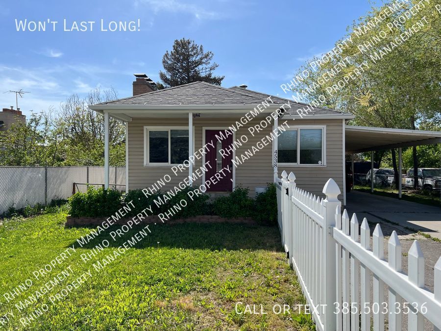 4538 S 600 E Murray, UT Apartment for Rent Rentable