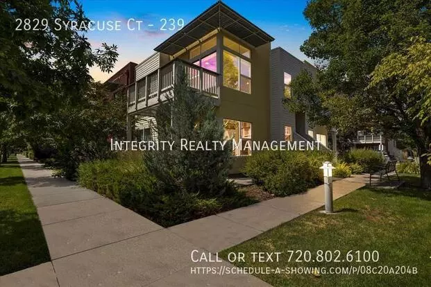 2829 Syracuse Ct Apartment for rent in Denver, CO