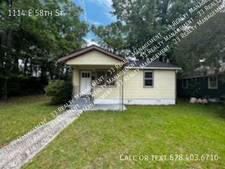 1114 E 58Th St Savannah, GA House for Rent Rentable